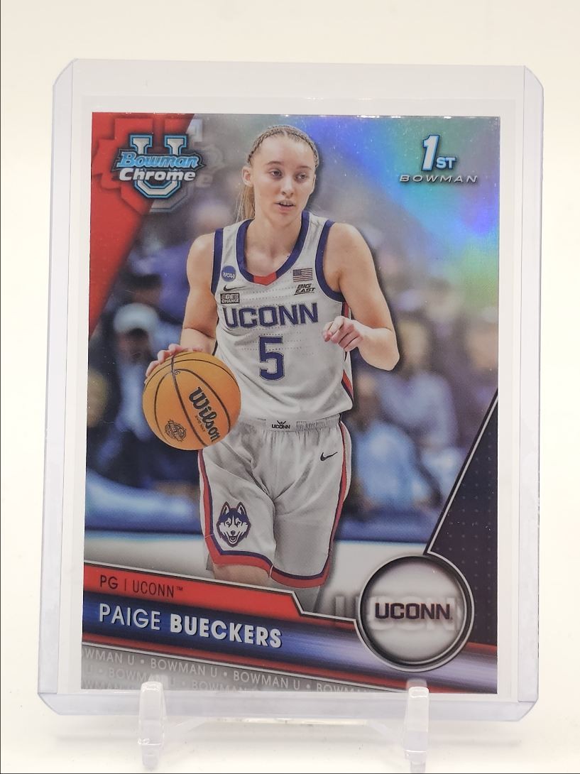 PAIGE BUECKERS 2023-24 BOWMAN UNIVERSITY CHROME 1ST REFRACTOR E Q0902