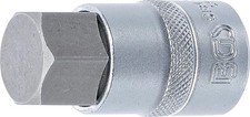 BGS 5184-H22 | Bit Socket | 12.5 mm (1/2") | internal Hexagon 22 mm
