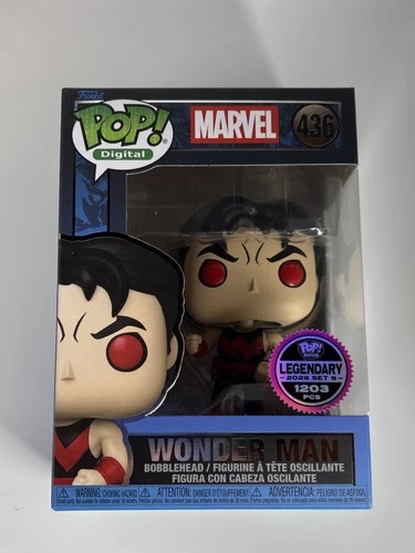 WONDER MAN Funko Pop 1/1203 Pcs LEGENDARY Disney MARVEL West Coast Avengers
