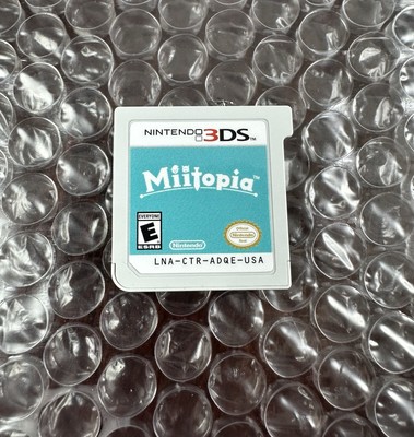 Miitopia Nintendo 3DS Cartridge Only Tested Working Authentic