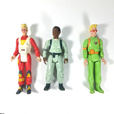 Lot Of 3 Slimed Heroes Egon Real Ghostbusters Figure Kenner 1990 1988 1984