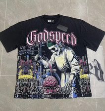 NEW Godspeed Skeleton Evil Chemical Expert Print Tee Mens Short Sleeve T-shirt