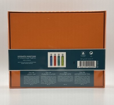 HERMES Collection Colognes 4本セット Hermès Collection Perfume & Cologne Travel Gift Set of 4 – for