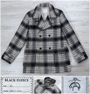 Brooks Brothers Black Fleece x Thom Browne Wool Peacoat Jacket, BB3 Large 42R XL - Image 1 of 4