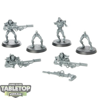 Necrons - 5 Deathmarks - unbemalt