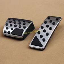 For 2014-2023 Jeep Cherokee Kl Steel Foot Brake Gas Pedal Pad Cover Accessories