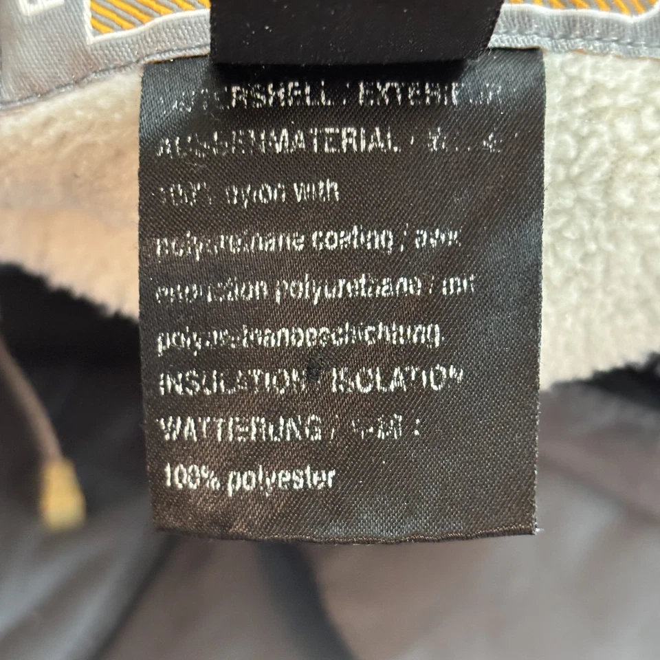 Chaqueta Burton Snowboards Mujer Pequeña Gris Amarillo Fórmula Abrigo Con Capucha Aislante Foto 3 de 4