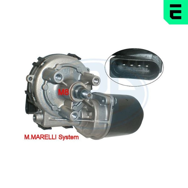 Wischermotor ERA 460279A FüR Punto Abarth Linea Fiat EVO 12V Van Bifuel Twinair-image