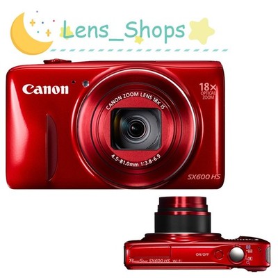 Canon Powershot SX600 HS Digital Camera 16.1MP 18x Optical Zoom 