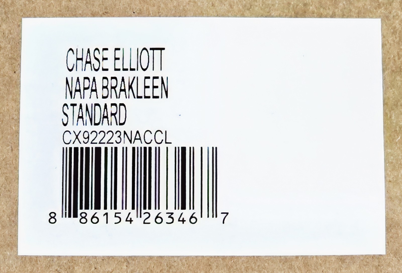 2022 #9 Chase Elliott NAPA Auto Brakleen Chevrolet Camaro ZL1 1:24 Diecast ARC