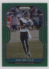 2020 Panini Prizm Green Prizm Keelan Cole #96 0zg6