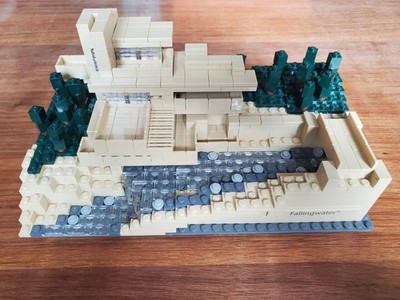 LEGO ARCHITECTURE: Fallingwater (21005), Ohne Box Und Anleitung