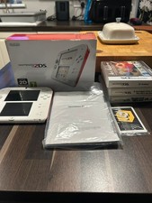 Nintendo 2DS White & Red Custom Firmware + 128GB SD Card