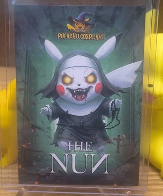 The Nun Pikachu Cosplay -Valek - Horror - Full Art FE #9 - NM