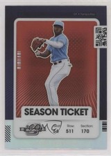 2021 Panini Contenders Season Ticket Optic Red Prizm Randy Arozarena #32 02uk