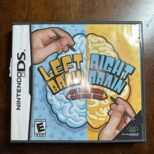 Left Brain Right Brain (Nintendo DS, 2007) New Sealed