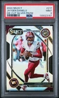 2024 Panini Select Jayden Daniels #217 Silver Prizm Die-Cut PSA 9