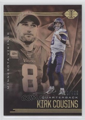 2020 Panini Illusions Trophy Collection Bronze /499 Kirk Cousins #72 14gy