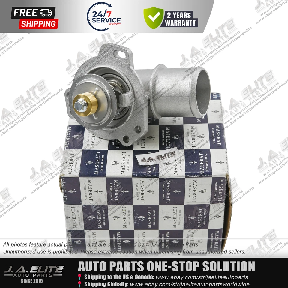 Genuine Thermostat fits Maserati GranCabrio GranTurismo Quattroporte, 230890 - Imagem 3 de 4