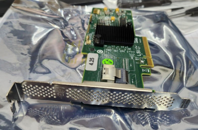 LSI MegaRAID SAS 9240-4i 6GB/s Quad-Port PCIe SATA / SAS RAID Controller - NEW!