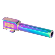 TRUE PRECISION for GLOCKS G19 19X G45 GEN1-5 FLUTED BARREL 9MM RAINBOW CAMELION