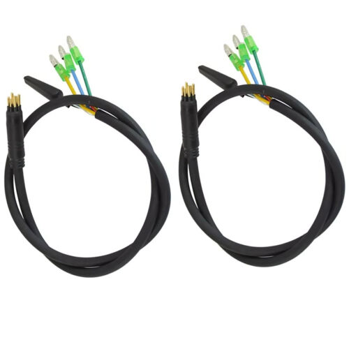 2PCS 60cm E-bike 9 Pin Motor Convert Waterproof Extension Cable Cord Connector