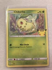 Pokémon TCG Chikorita McDonald's Promos 2/25 Regular Promo