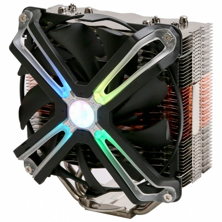Zalman CNPS17X RGB CPU PC Tower Cooler with Single 140mm RGB Fan in Black - Image 3 of 4
