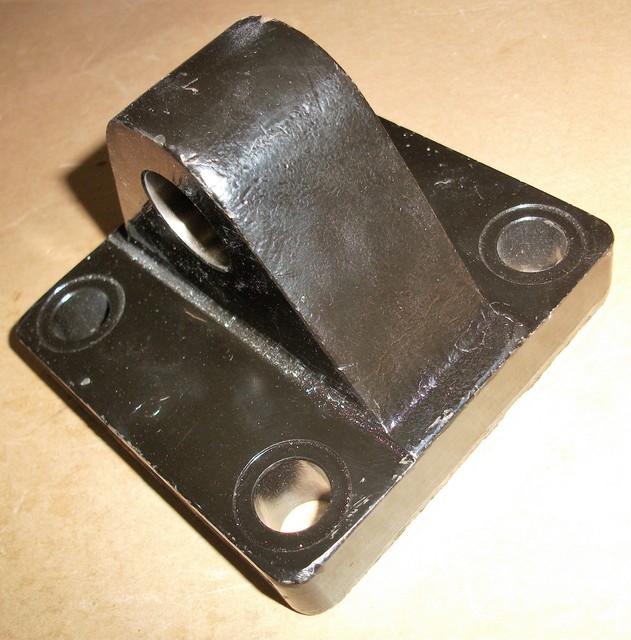 HYDRAULIC INDUSTRIAL CYLINDER MOUNT STEEL EYE BRACKET NEW eBay