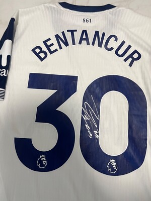 Maillot Tottenham Hotspur Domicile 2024/2025 Porté Match - Nike - BENTANCUR 30 - Taille L