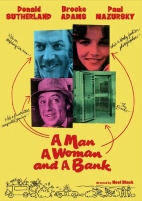 A Man, a Woman and a Bank, Very Good DVD, Donald Sutherland,Brooke Adams,Paul Ma