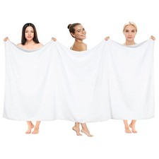 Oversized Bath Sheet 100 Cotton 40x80 Clearance Bath Towel Sheet Turkish Ext...
