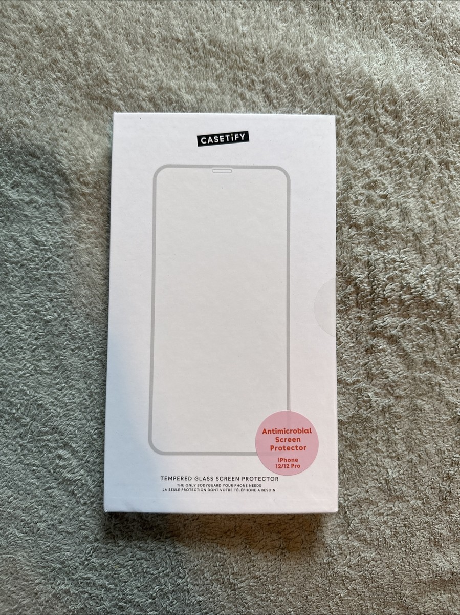 Casetify Antimicrobial Screen Protector IPhone 12/12Pro