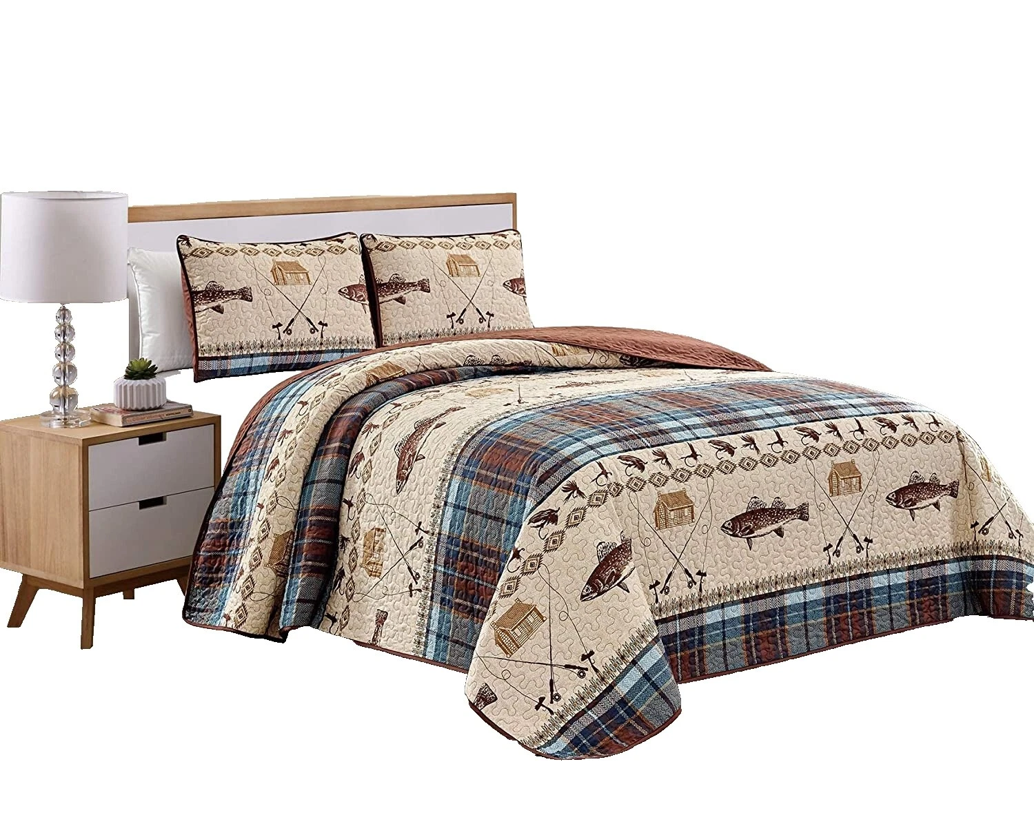 King Rustic/Primitive Quilts, Bedspreads & Coverlets