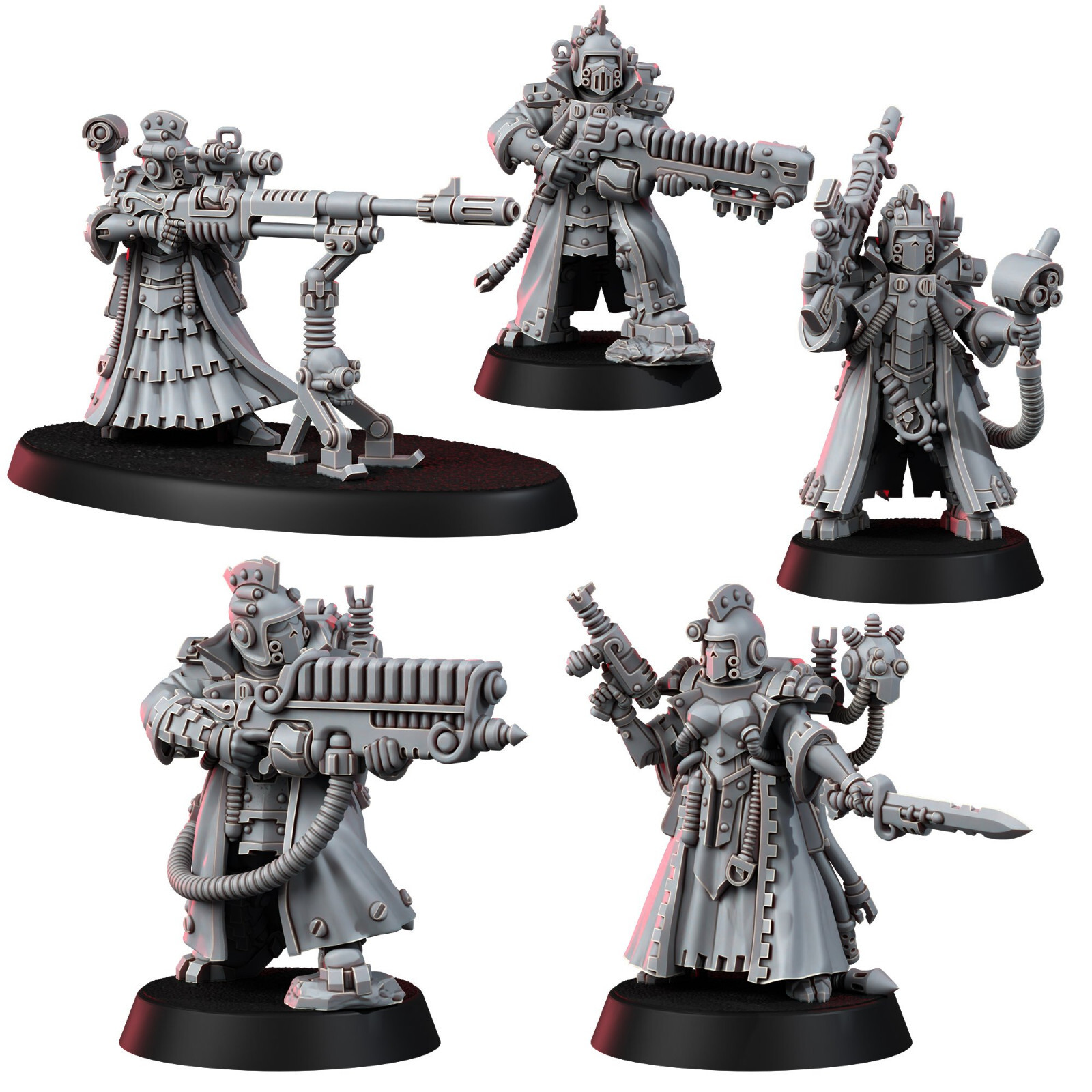 Эксклюзивный механик для военной игры Adept Rad Warrionrs Special 5U 28 мм 7590₽