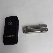 Leatherman Supertool 300 Stainless Steel BOD 02/14 with Black Nylon Sheath VG+
