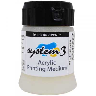 Daler Rowney System 3 Acryl Siebdruck Medium 250ml ( 127250011 )