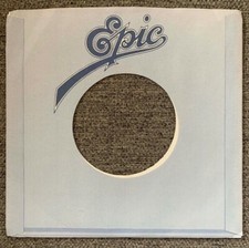 Epic 45rpm commercial/company sleeves: Lot of 10