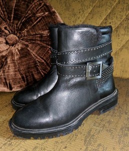 zara motorcycle boots