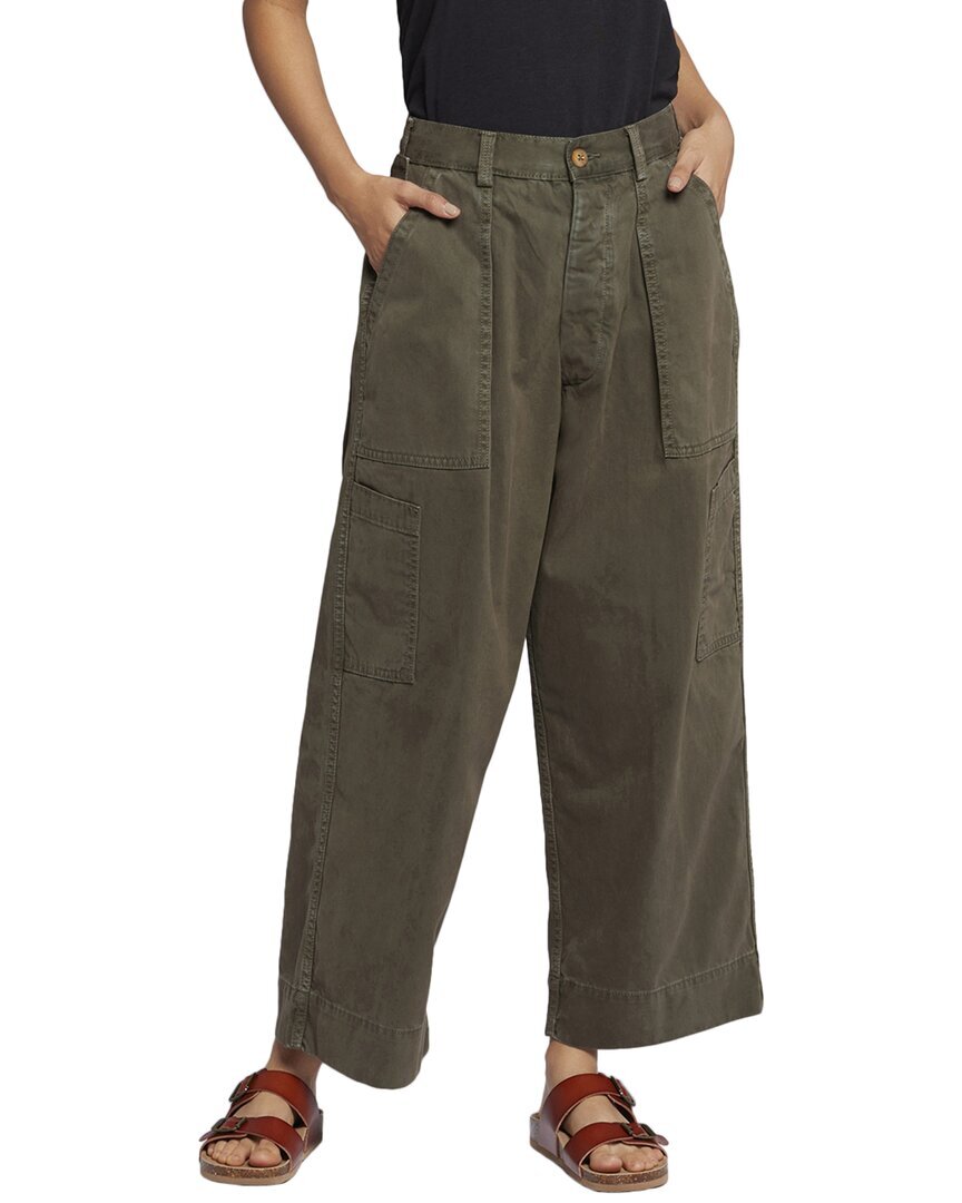 Current/Женские джинсы с широкими штанинами Elliott The Spectrum Basil Crop 23