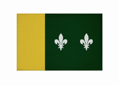 Aufnäher Santa María de Martorellas de Arriba Spani  Fahne Flagge Patch 9 x 6 cm