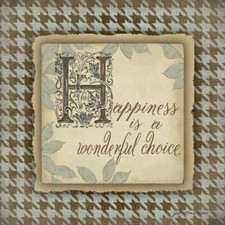 Ceramic Backsplash Tile Mural Inspirational Kitchen/Bathroom - Happiness