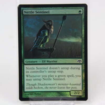 MTG Magic the Gathering TCG Abendkühle - Nettle Sentinel FOIL Englisch