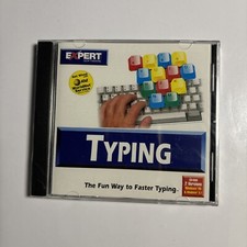Expert Software: Typing PC CDROM 1996 Win 3.1 95 New Sealed