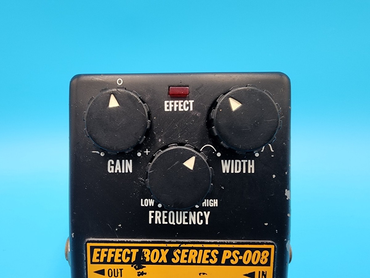 Rare Vintage 80s Guyatone PS-008 Parametric EQ Guitar Effect Rare Vintage 80s Guyatone PS-008 Parametric EQ Guitar Effect
