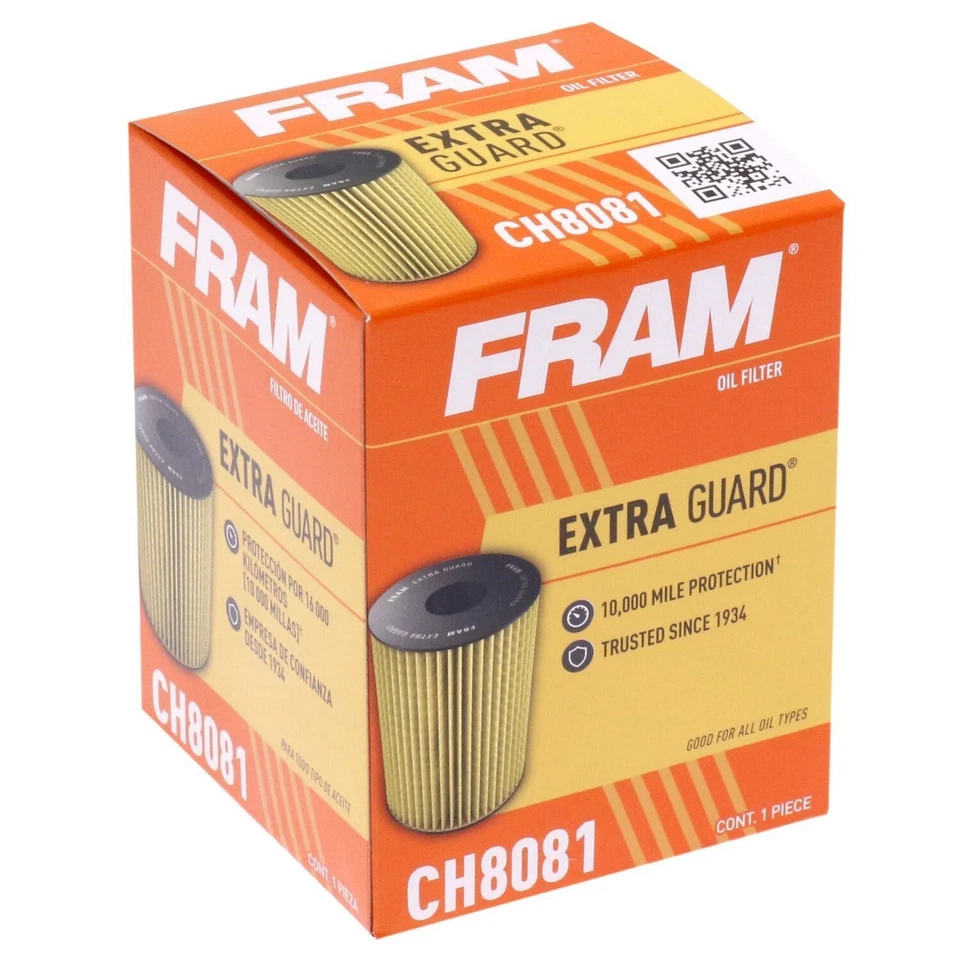 Fram Extra Guard CH8081 Oil Filter For Ford GT 2005-06 & Select BMW 1996-06 ++ - Image 3 of 4