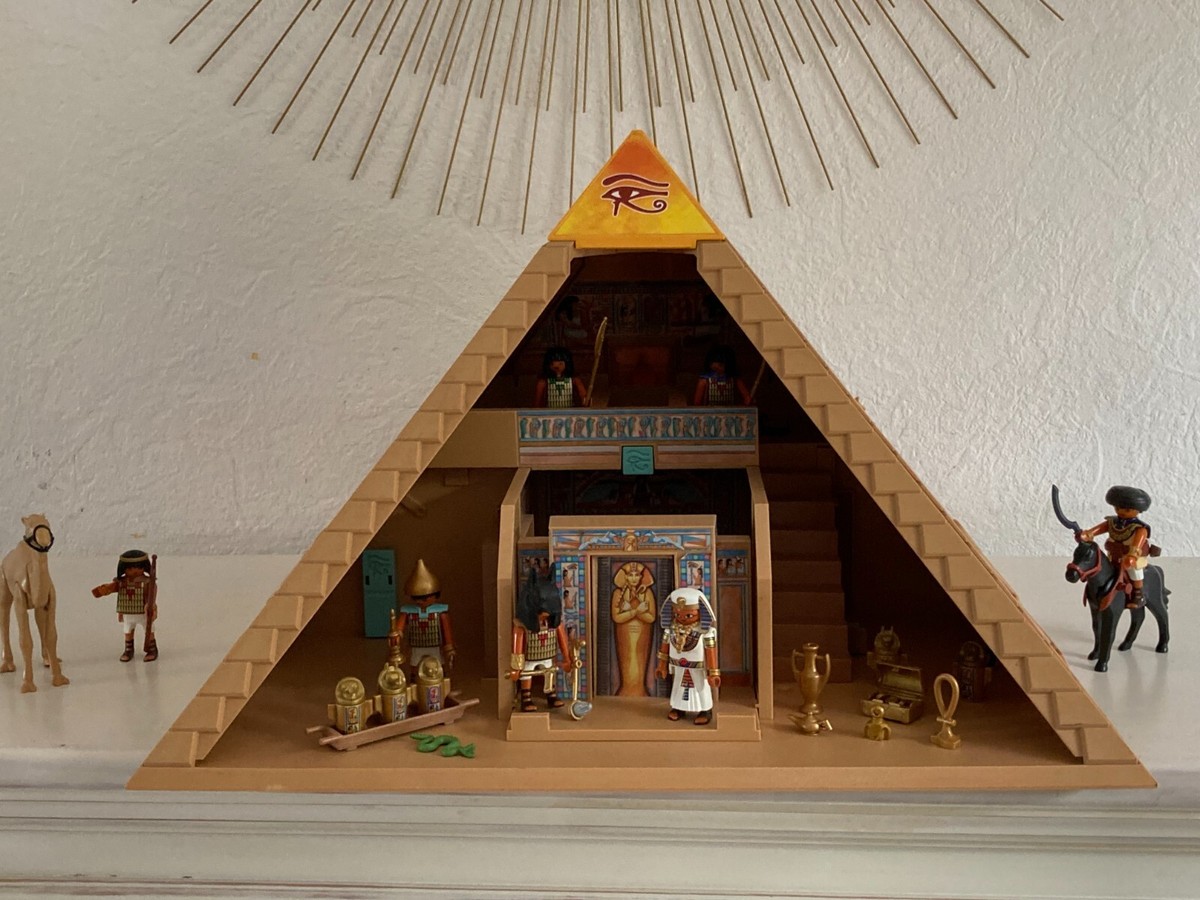 Playmobil 4240 - Pyramide Égyptienne Avec Personnages - Occasion