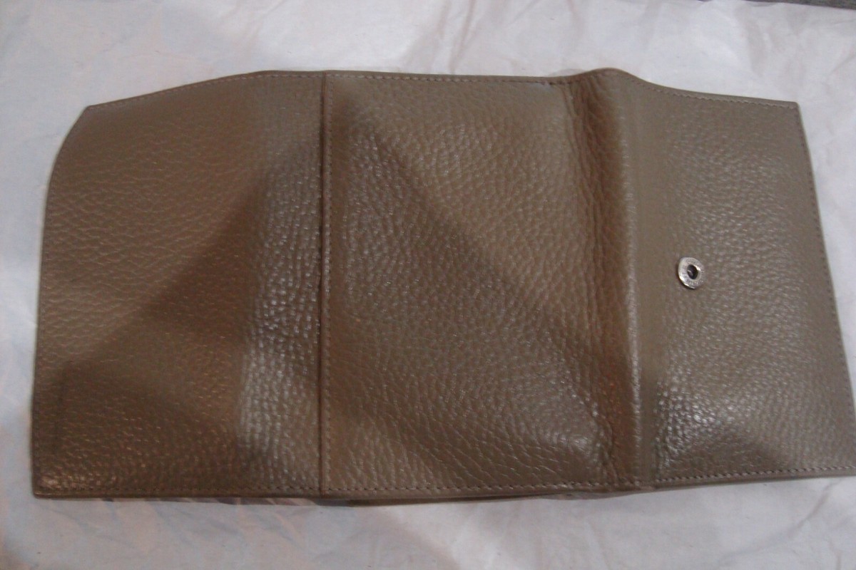 Portefeuille Femme Sabatier En Cuir Marron - Très Bon état Et Complet