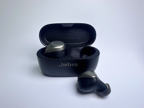 Auricolari wireless usati Jabra Elite 75t sportivi cancellazione rumore neri - Foto 5 di 9