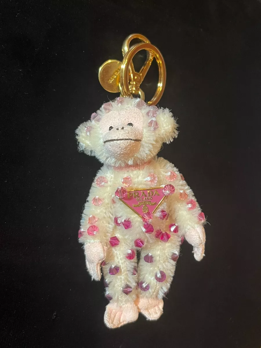 Prada monkey keychain for deals sale